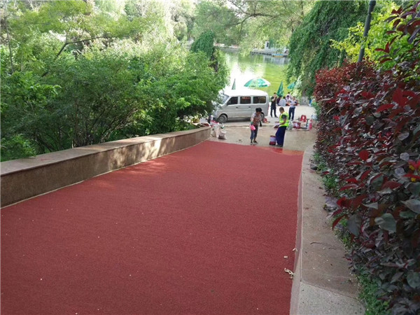 宜春彩色路面施工